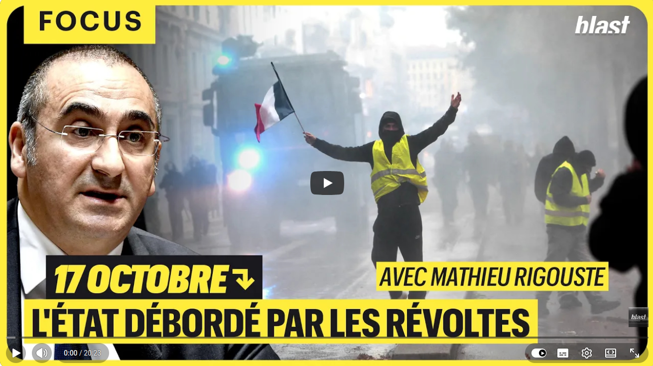 17 OCTOBRE : L’ÉTAT DÉBORDÉ PAR LES RÉVOLTES – Blast le souffle de l info episode artwork