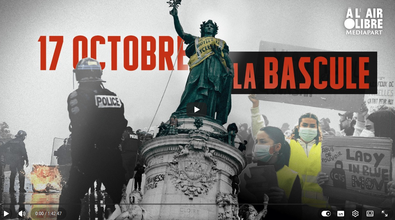 Mobilisation du 17 octobre- la bascule – A l air libre – Mediapart episode artwork
